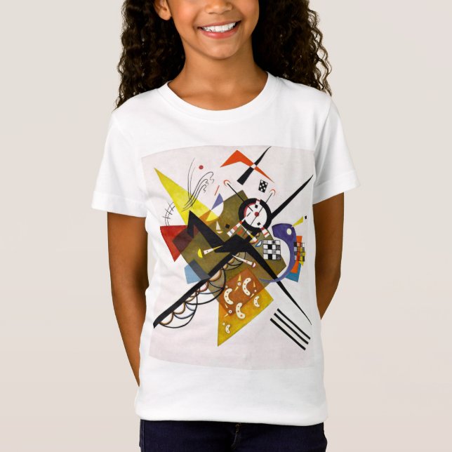 Camiseta Wassily Kandinsky  On White II (Frente)