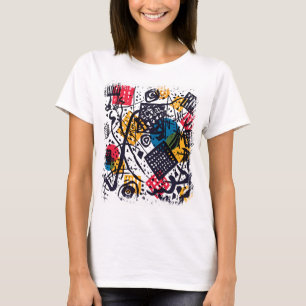 Camiseta Wassily Kandinsky - Pequenos Mundos V Arte Abstrat