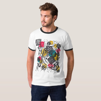 Camiseta Wassily Kandinsky Pequenos Mundos V Arte Abstrata