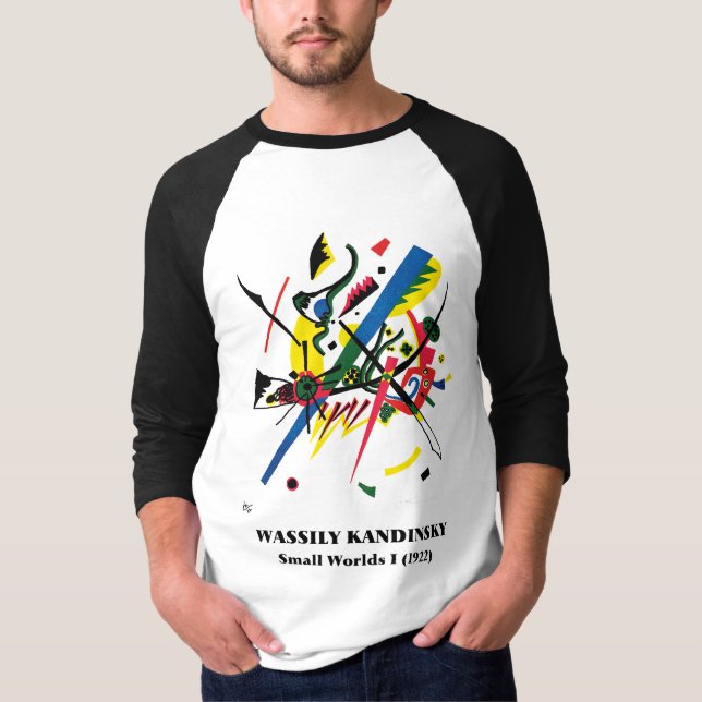 Camiseta Wassily Kandinsky Ringer T-shirt (Frente)