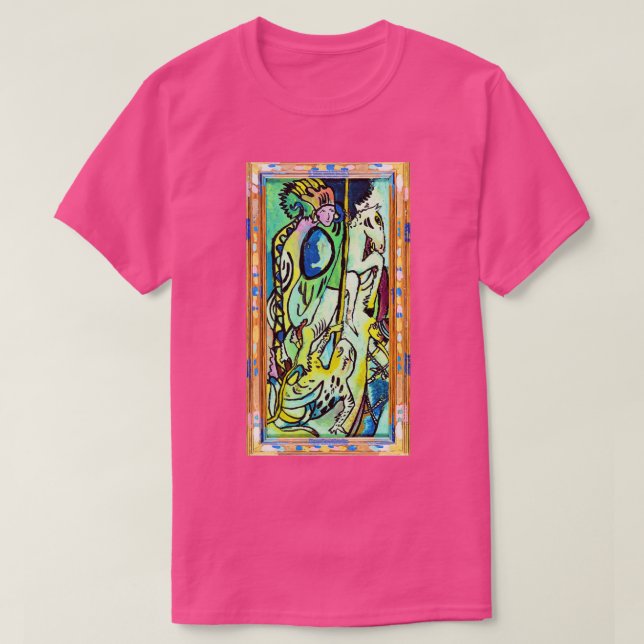 Camiseta Wassily Kandinsky Rua Georg II Digital Remastered  (Frente do Design)