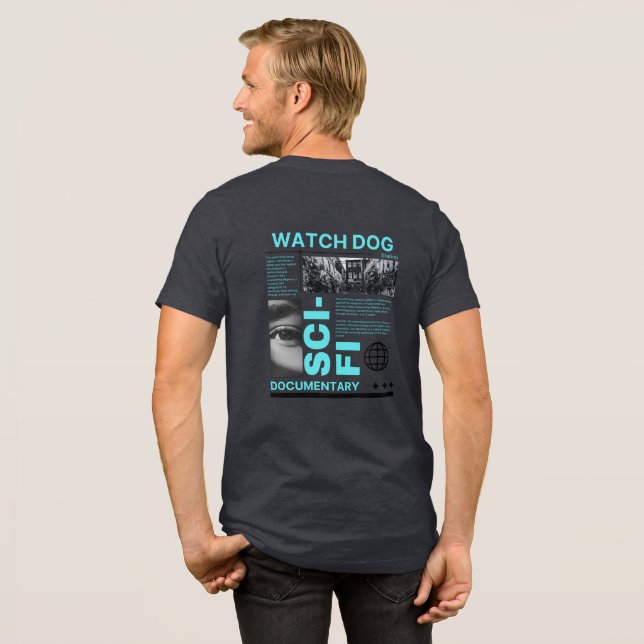 Camiseta Watch Dog Sci-Fi (Voltar Cheio)
