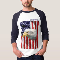 Watchful American Eagle, a bandeira dos EUA, Patri