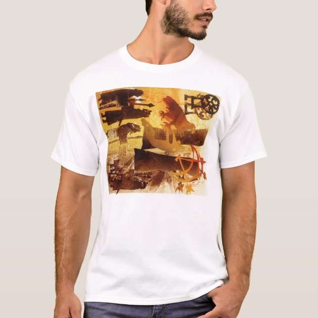 Camiseta Watchstone e símbolos (Frente)