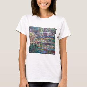 Camiseta Water Lily Pond (Harmonie Rosa, Monet)