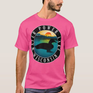 Camiseta Water Power Lake Wisconsin Loon