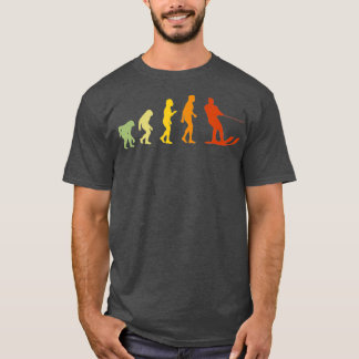 Camiseta Water Skiing Evolution Funny Water Skier