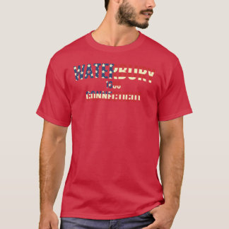 Camiseta Waterbury Connecticut Super Tamanho