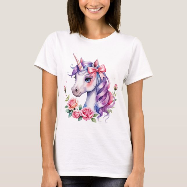 Camiseta Watercolor  (Frente)