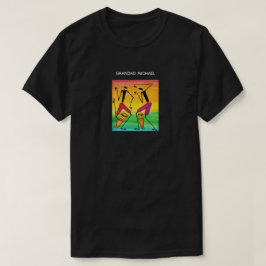 Camiseta Watercolor African Drumming Incrível