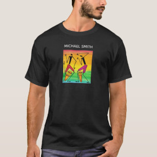 Camiseta Watercolor African Drumming Incrível
