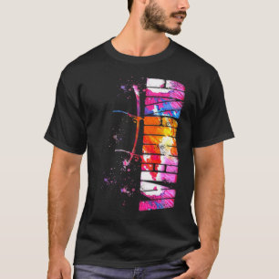 Camiseta Watercolor Anaheim Anaheim Lettering Anaheim