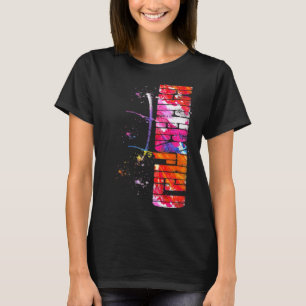 Camiseta Watercolor Bakersfield Bakersfield - Letra De Camp