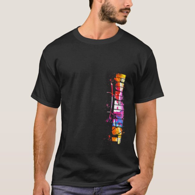 Camiseta Watercolor Budapest - Letra Budapest (Frente)