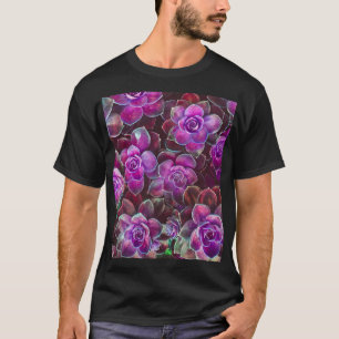 Camiseta Watercolor camellia, design de casamento floral