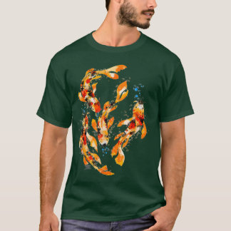 Camiseta Watercolor Koi Fish