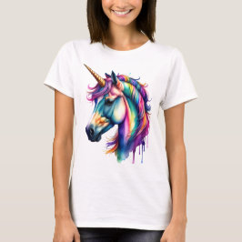 Camiseta Watercolor Unicorn