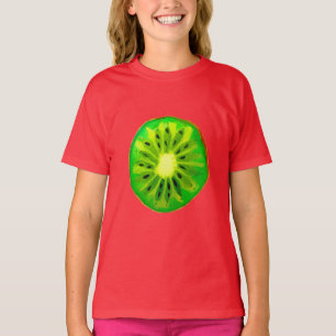 Camiseta Watercolour do original da fruta do limão do
