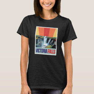 Camiseta Waterfall Souvenir África Victoria Falls Zimbabué