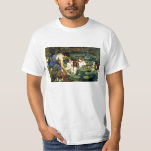 Camiseta Waterhouse Hylas e o t-shirt das ninfas
