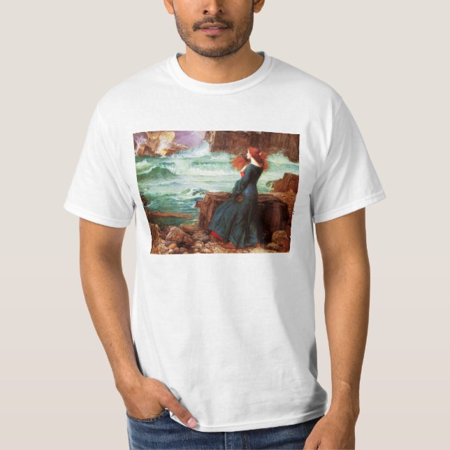 Camiseta Waterhouse Miranda o t-shirt da tempestade (Frente)