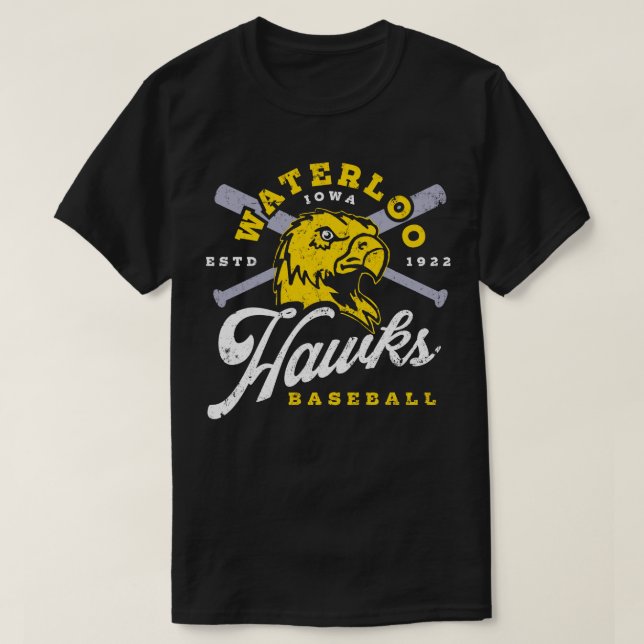 Camiseta Waterloo Hawks (Frente do Design)