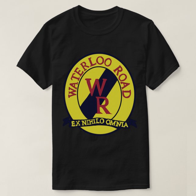 Camiseta Waterloo road emblem art Sticker (Frente do Design)