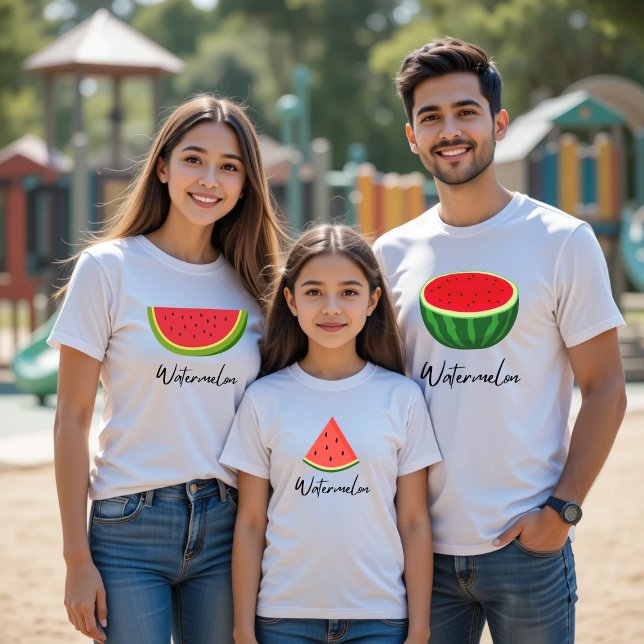 Camiseta Watermelon Child Family T-Shirt (Criador carregado)
