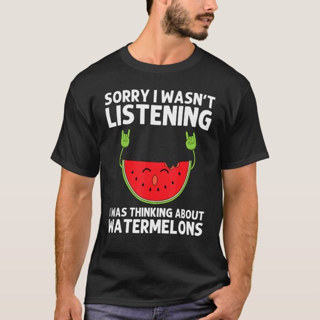 Camiseta Watermelon Designs For Men Women Summer Fruit Eate (Frente)