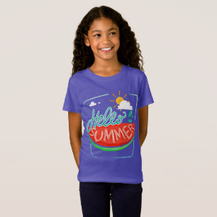 Camiseta Watermelon Hello Summer T-Shirt