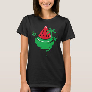 Camiseta Watermelon Palm Beach Melon Summer Fruta tropical