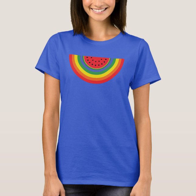 Camiseta Watermelon Rainbow (Frente)