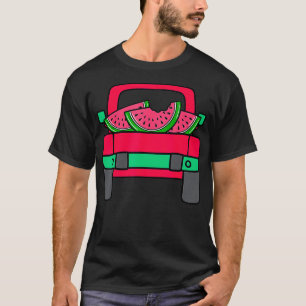 Camiseta Watermelon Truck Summer Melon Fruta Lover Se