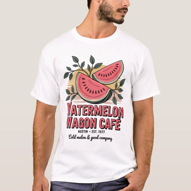 Camiseta Watermelon Wagon Café (Frente)