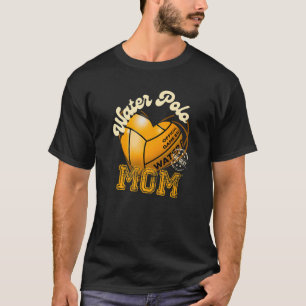 Camiseta Waterpolo Mãe Mulheres Animam Mãe Dia de as mães Á