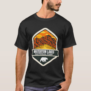 Camiseta Waterton Lagos , Alberta � Espírito das Montanhas