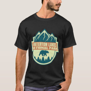 Camiseta Waterton Lagos , Alberta � Espírito das Montanhas