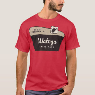 Camiseta Watoga State Park West Virginia Sinal de Boas-vind