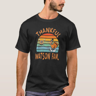 Camiseta Watson Family  Thanksgiving Reunion Party