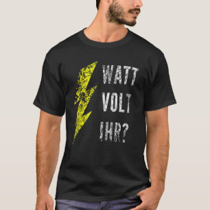 Camiseta Watt Volt Seu Eletrico