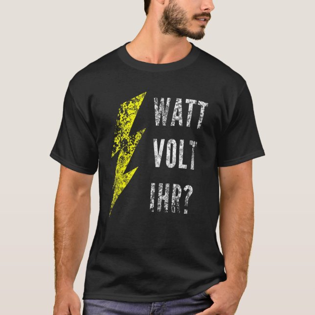 Camiseta Watt Volt Seu Eletrico (Frente)