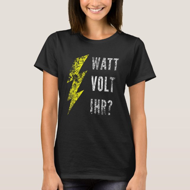 Camiseta Watt Volt Seu Eletrico (Frente)