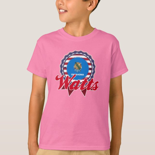 Camiseta Watts, OK (Frente)