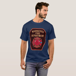 Camiseta Wauwatosa, departamento dos bombeiros dos WI