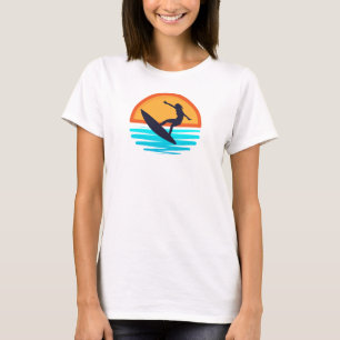 Camiseta Wave Rider: Aguardam Aventura Surfando