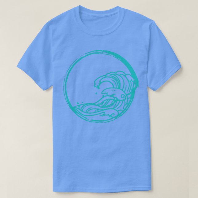 Camiseta Wave Surfing (Frente do Design)