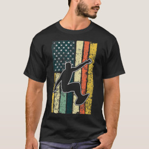 Camiseta Wave Surfing Surfer Surf Ride Wakesurf EUA Flag G