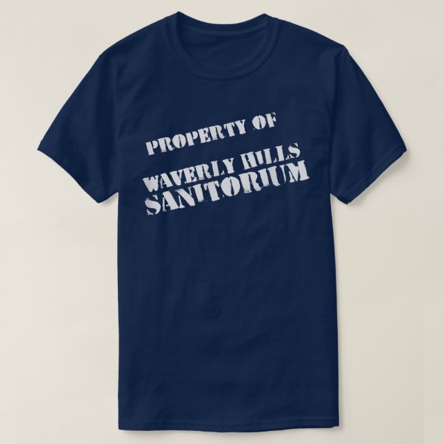 Camiseta Waverly Hills Sanatorium Halloween T Novelty Graph (Frente do Design)