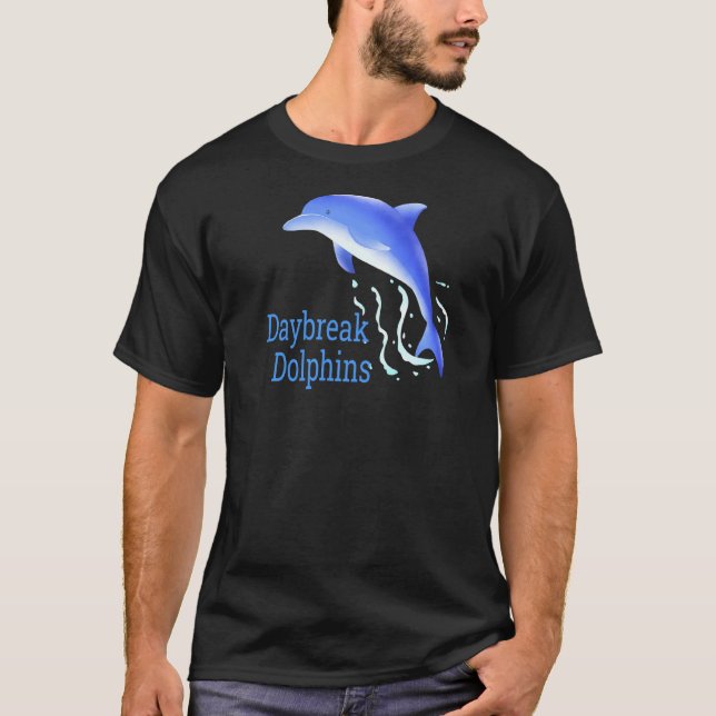 Camiseta Waves Dolphins Daybreak Escola Elementar Ut Spiri (Frente)