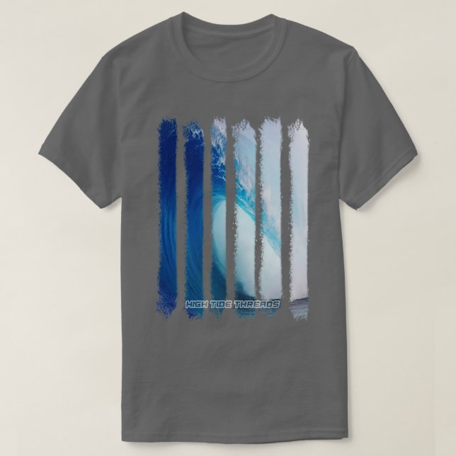 Camiseta Waves Sun Surf Water Beach Ocean (Frente do Design)